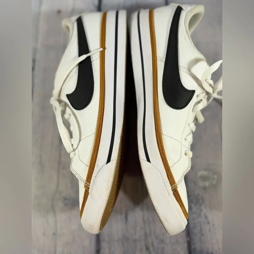 Nike Big Kids Court Legacy Retro Preppy Academia Tennis Low Top Court Sneakers 7